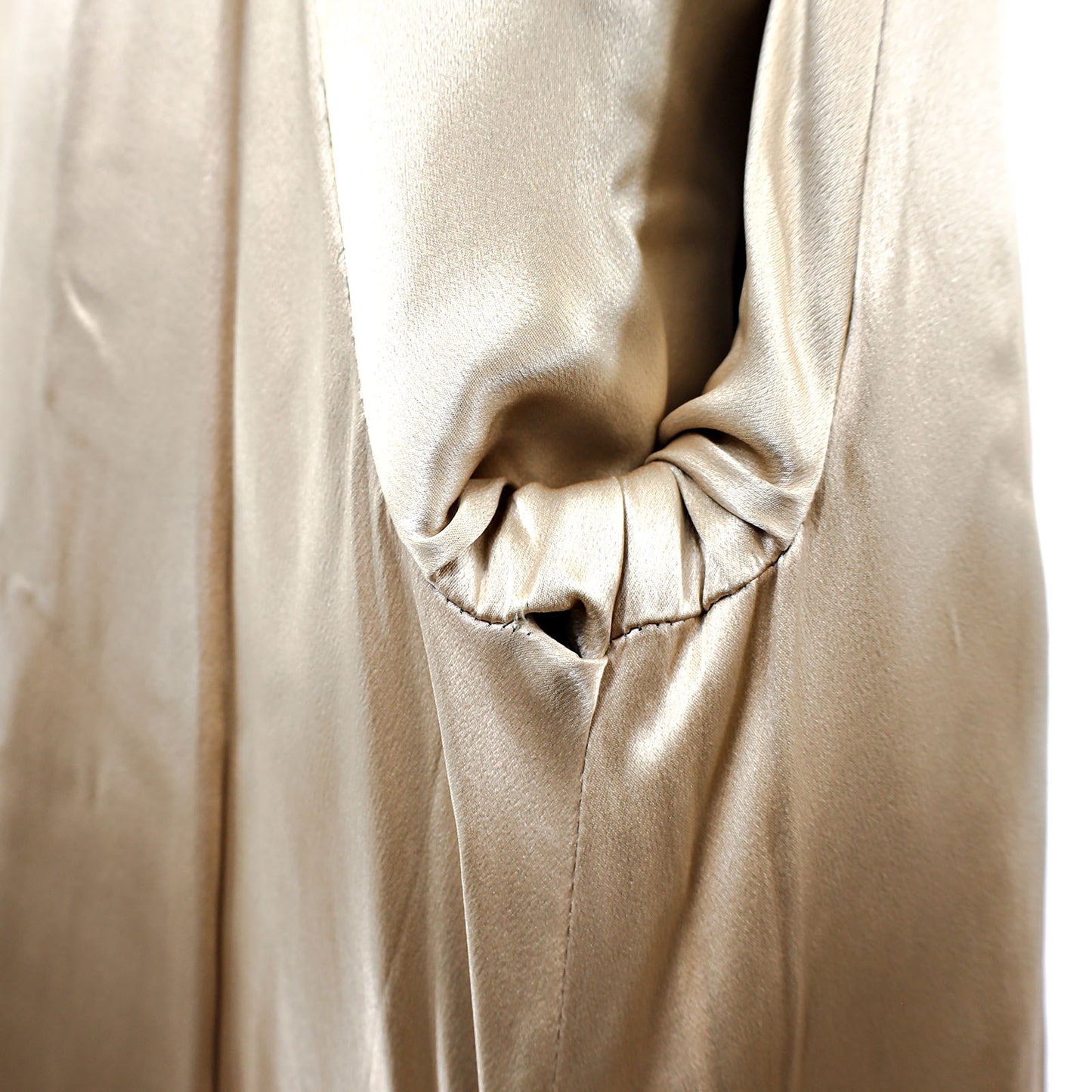 Wool Coat with Mink Trim- Size XL