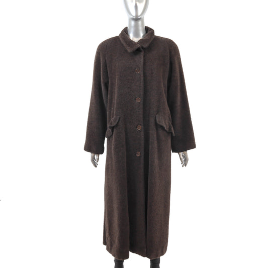 Alpaca Coat- Size M