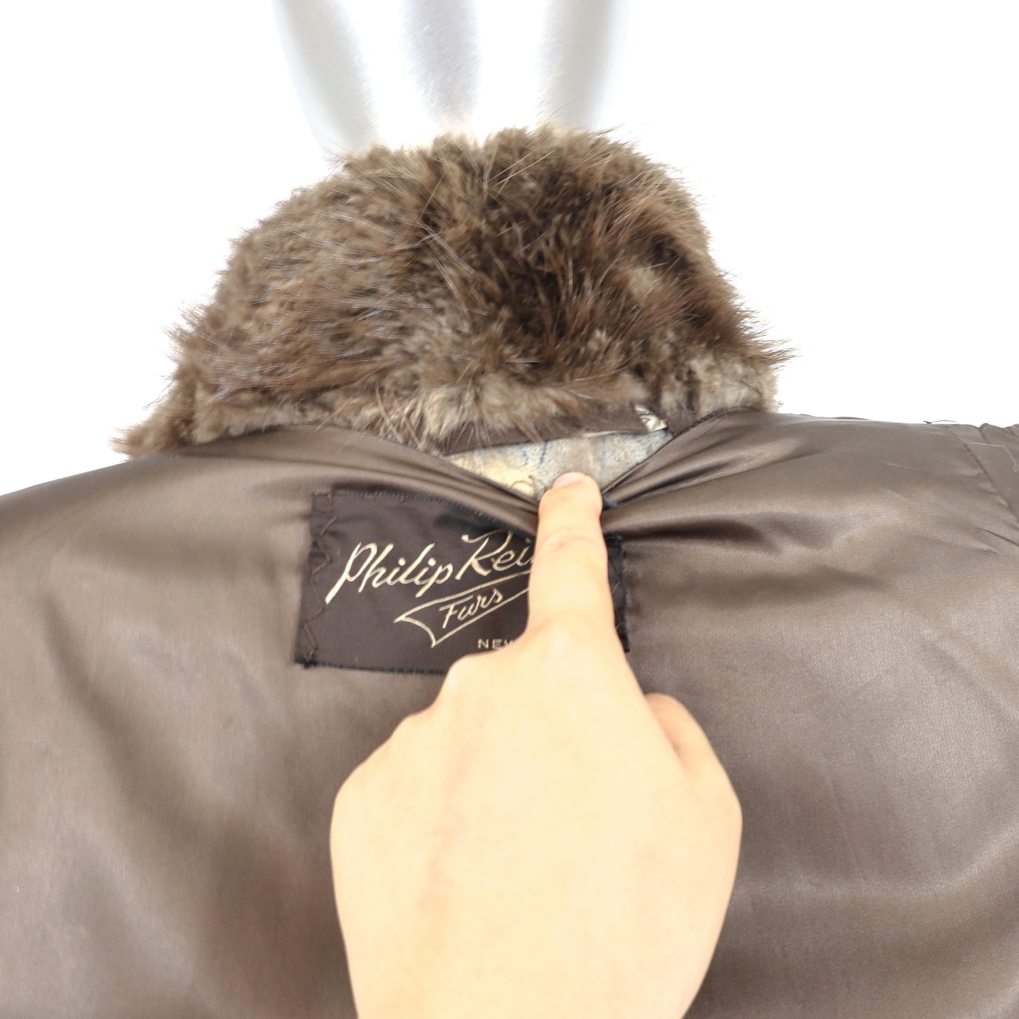 Beaver Coat- Size M