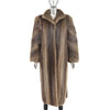Beaver Coat- Size M