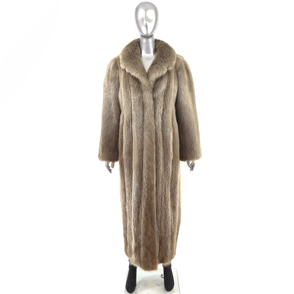 Beaver Coat- Size XL