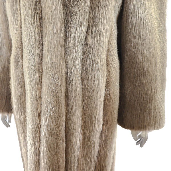 Beaver Coat- Size XL