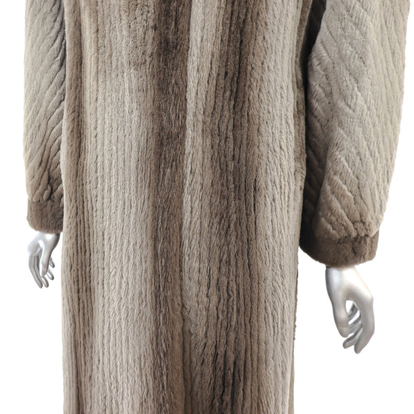 Sheared Beaver Coat- Size S