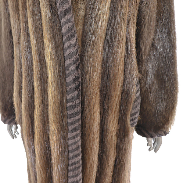 Beaver Coat- Size XXL