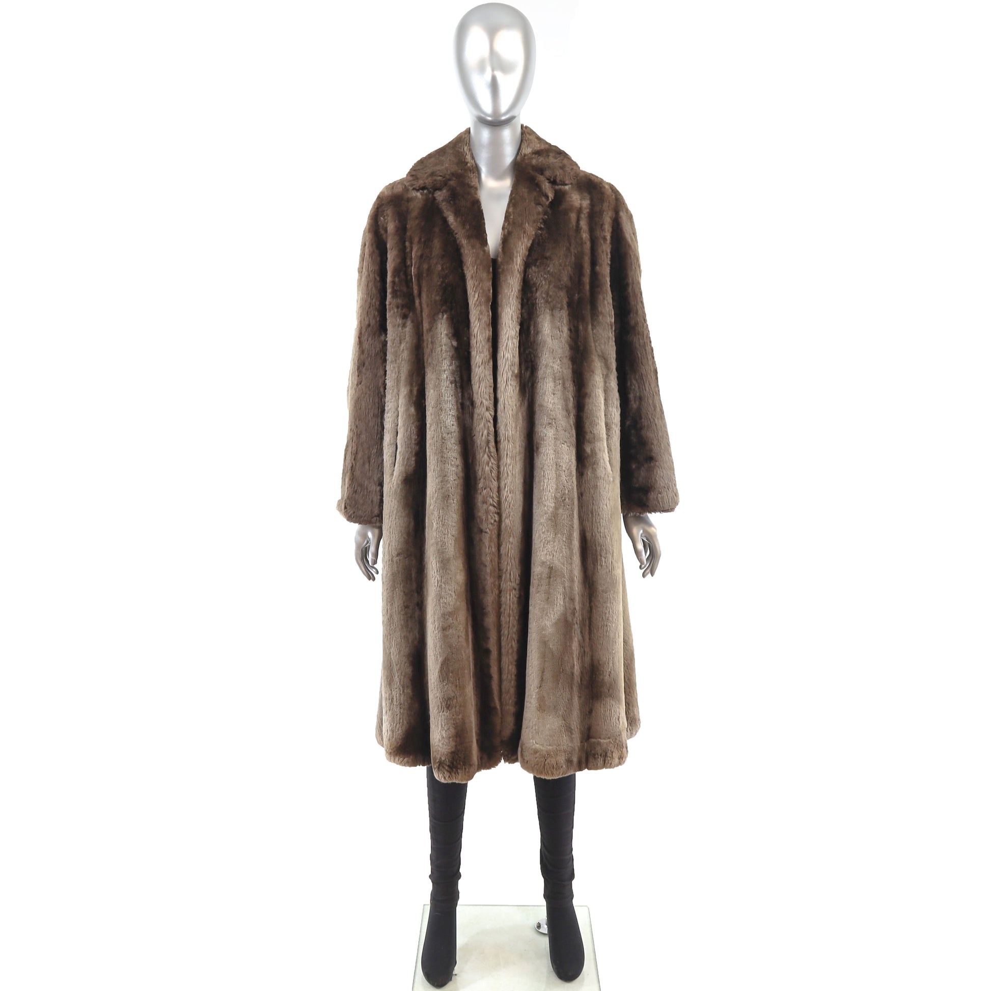 Sheared Beaver Coat- Size XXL