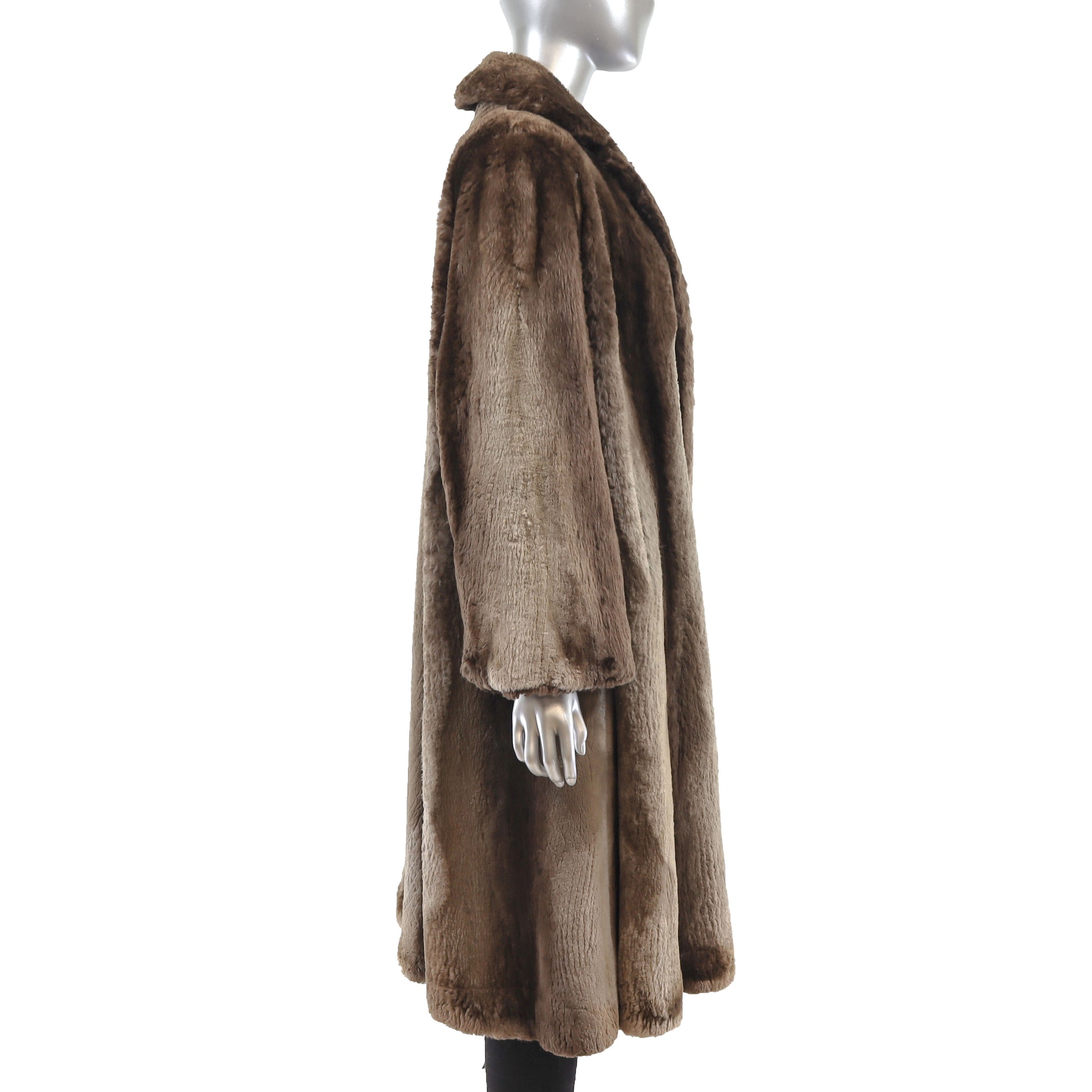 Sheared Beaver Coat- Size XXL