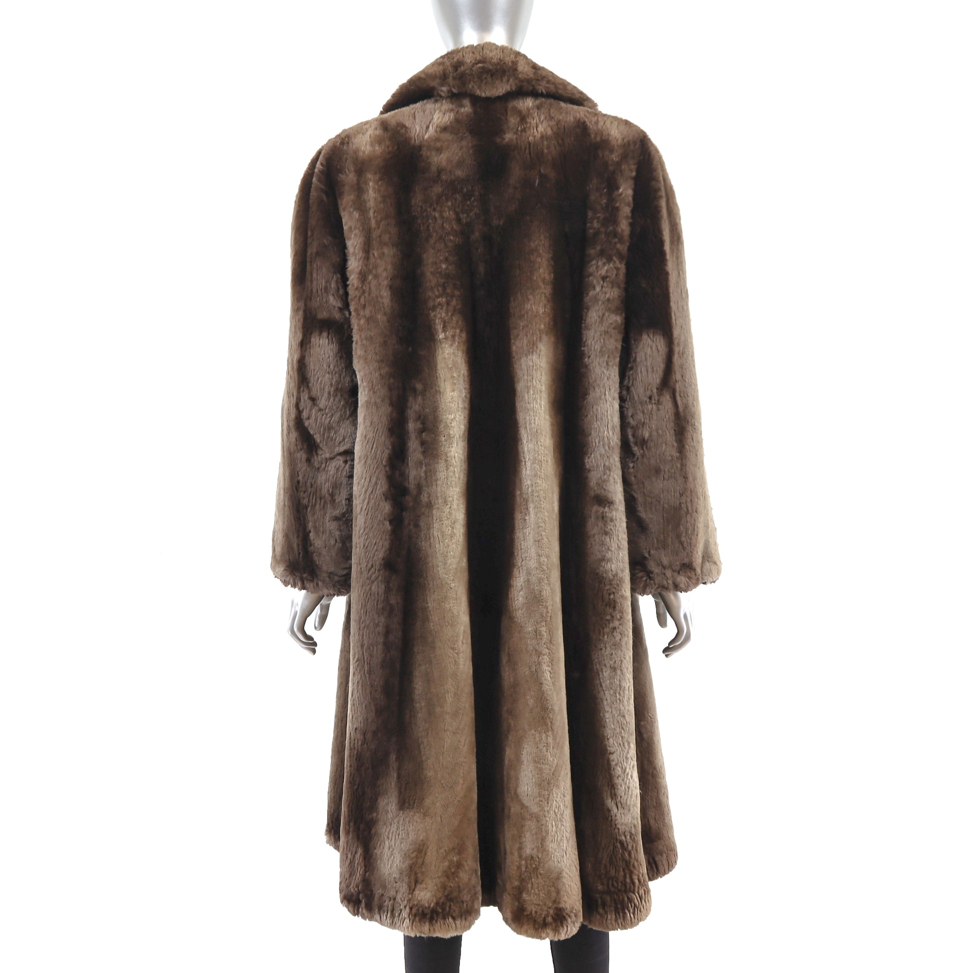 Sheared Beaver Coat- Size XXL
