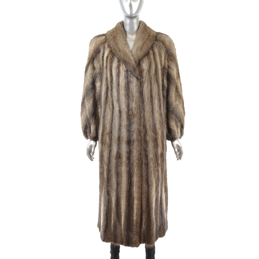 Beaver Coat- Size M