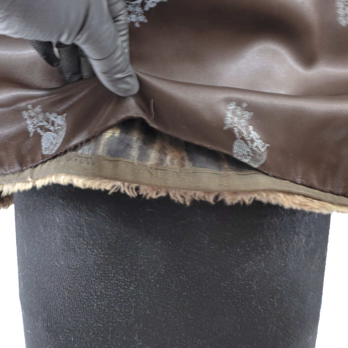 Brown Sheared Beaver Jacket- Size M