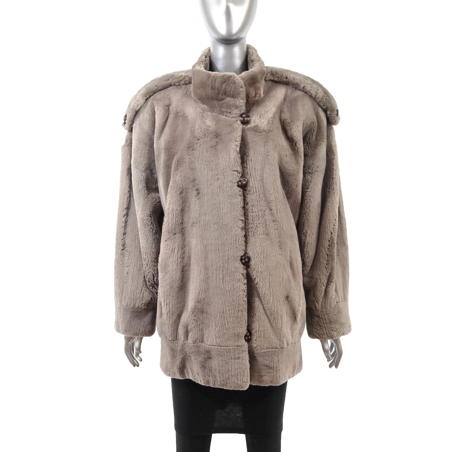 Sheared Beaver Jacket- Size M