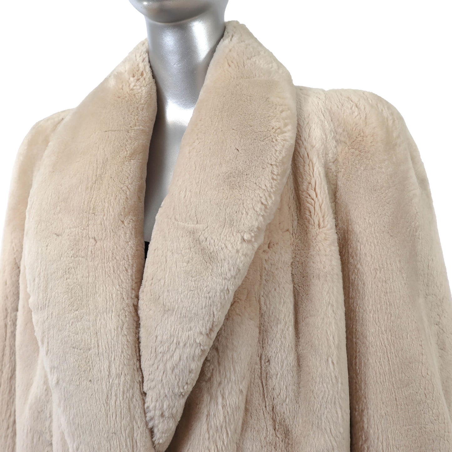 Pastel Sheared Beaver Jacket- Size M