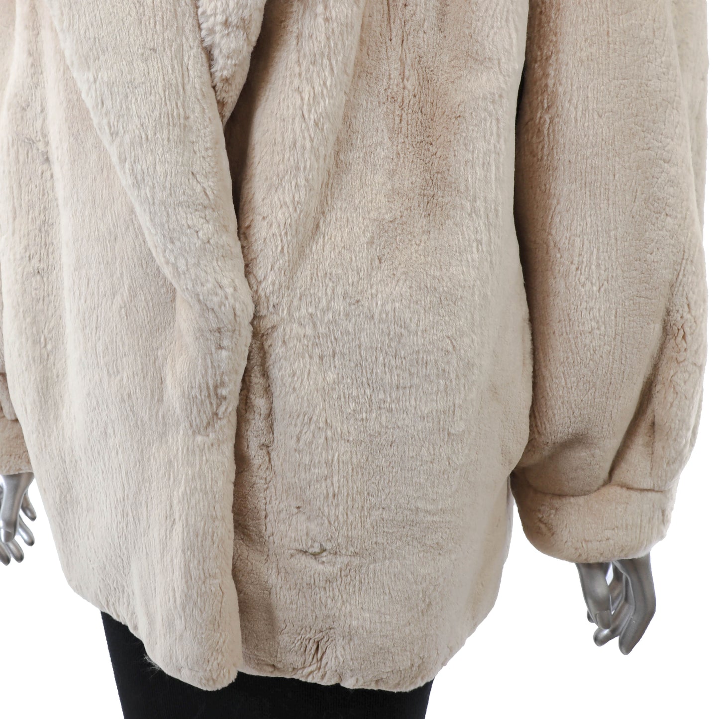 Pastel Sheared Beaver Jacket- Size M