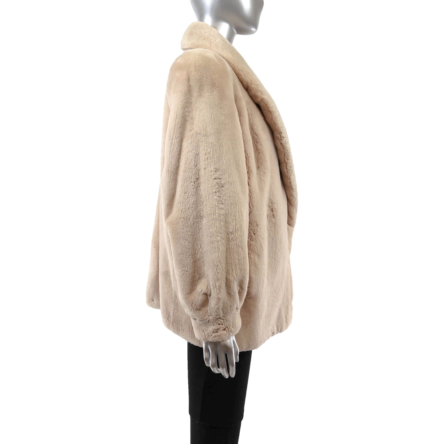 Pastel Sheared Beaver Jacket- Size M