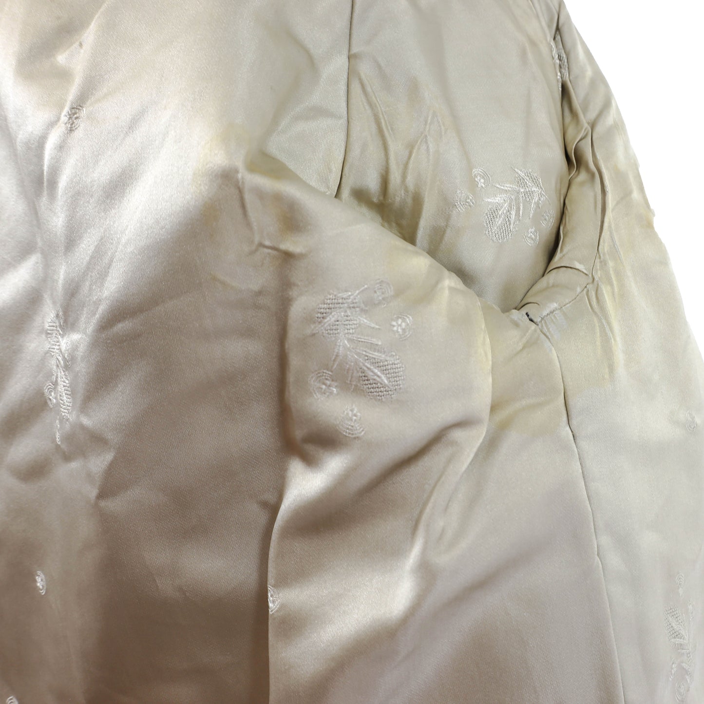 Pastel Sheared Beaver Jacket with Mink Collar- Size M