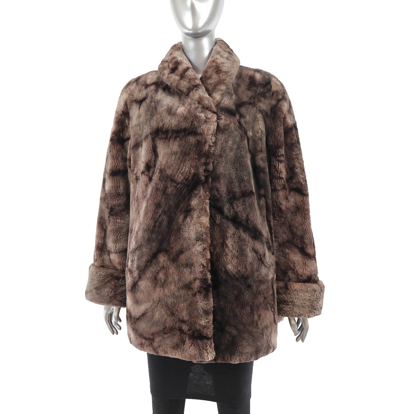 Sheared Beaver Jacket- Size L