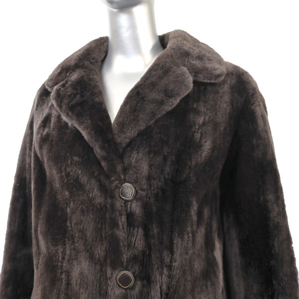 Sheared Beaver Jacket- Size S