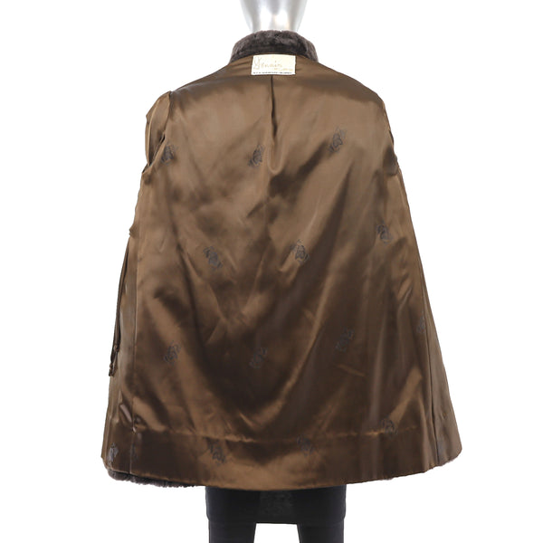 Sheared Beaver Jacket- Size S