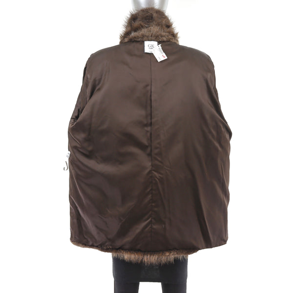 Men's Beaver Jacket- Size L
