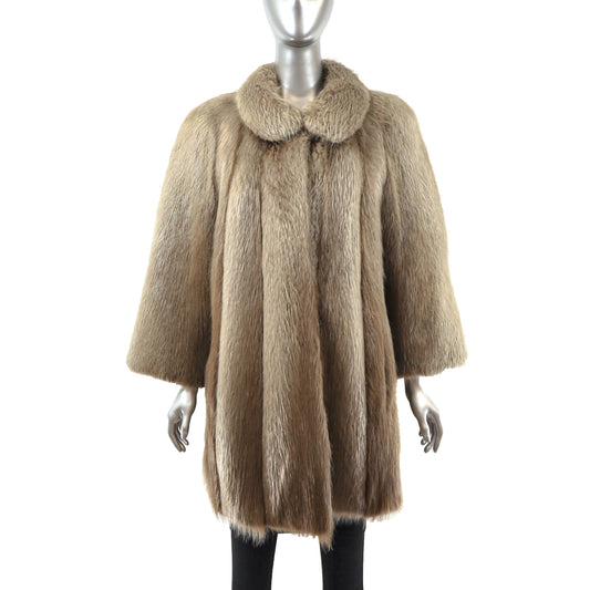 Maximilian/ Louis Feraud Blonde Beaver Stroller- Size L