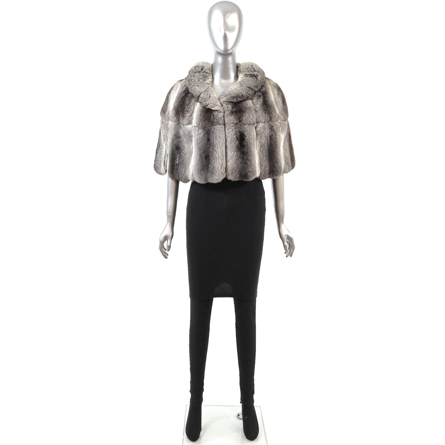 Chinchilla Stole- Size S