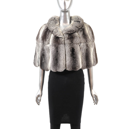 Chinchilla Stole- Size S