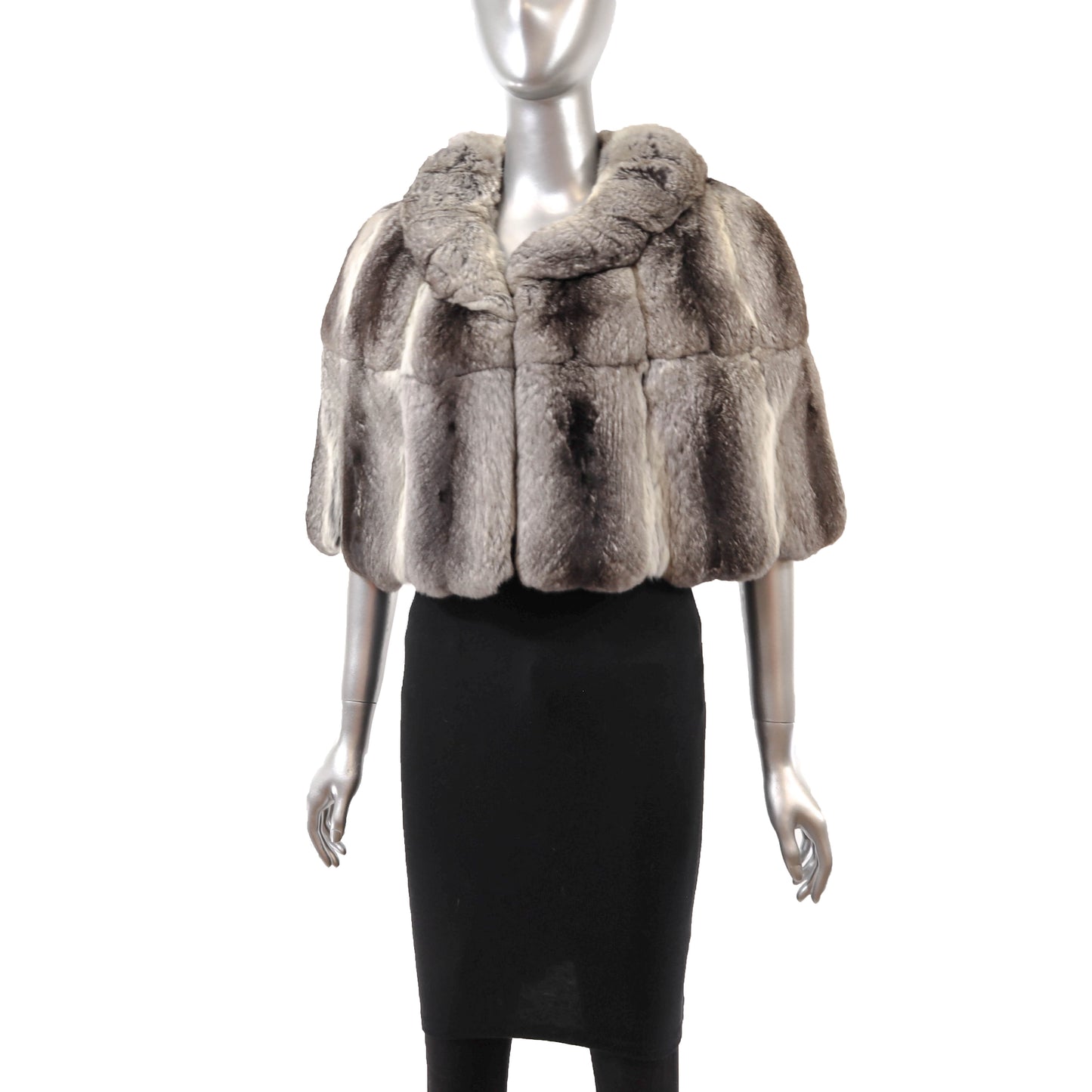 Chinchilla Stole- Size S