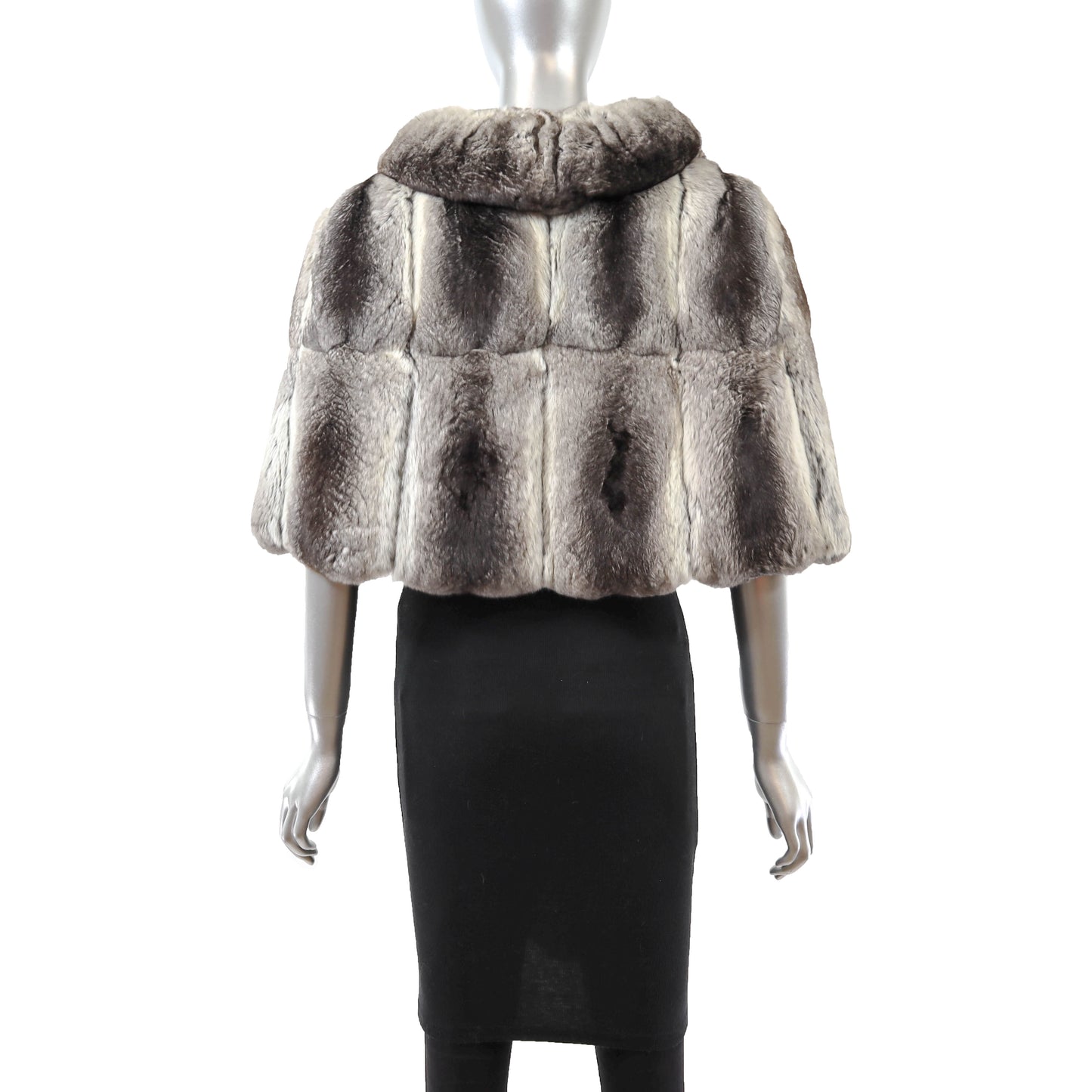 Chinchilla Stole- Size S