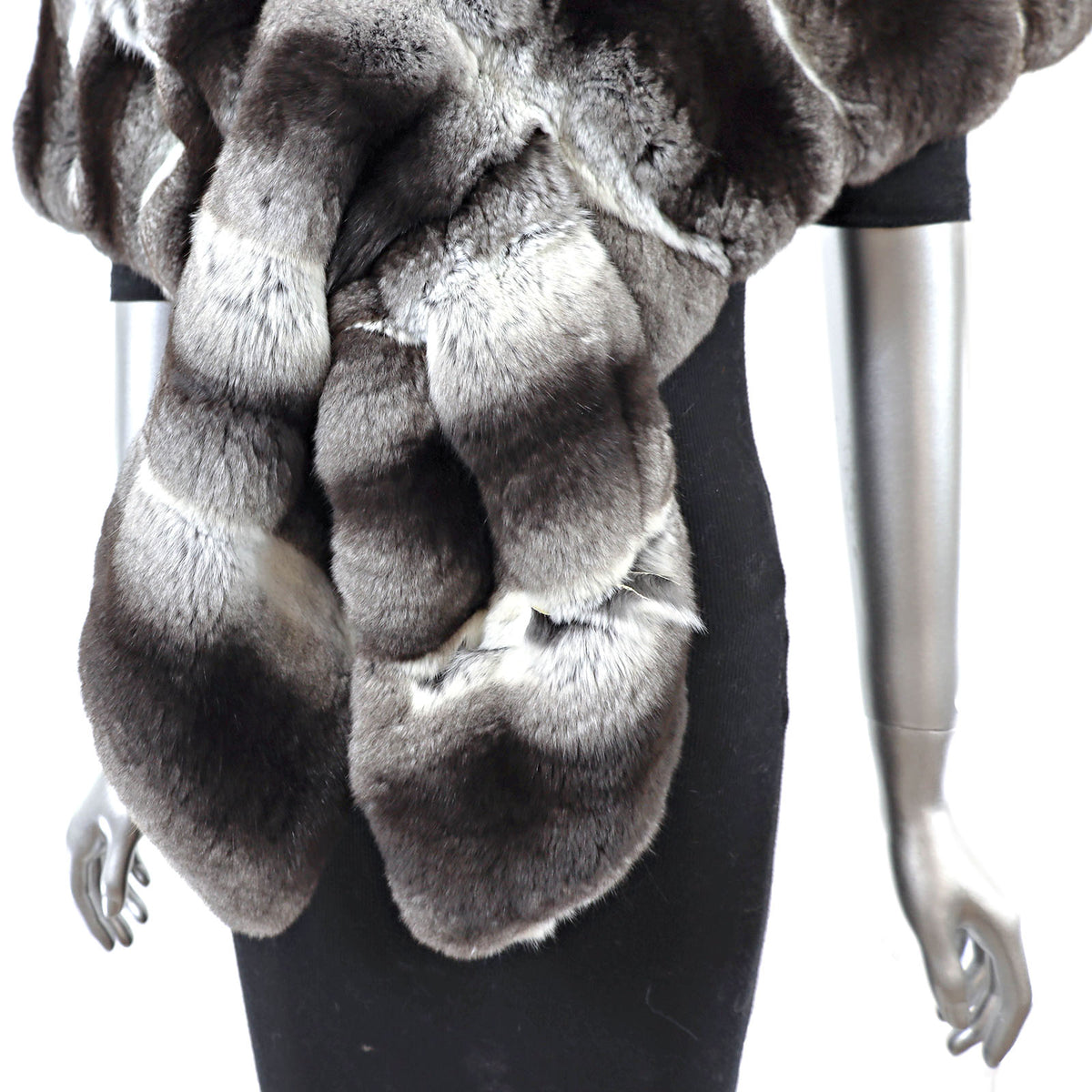 Chinchilla Stole- Size S