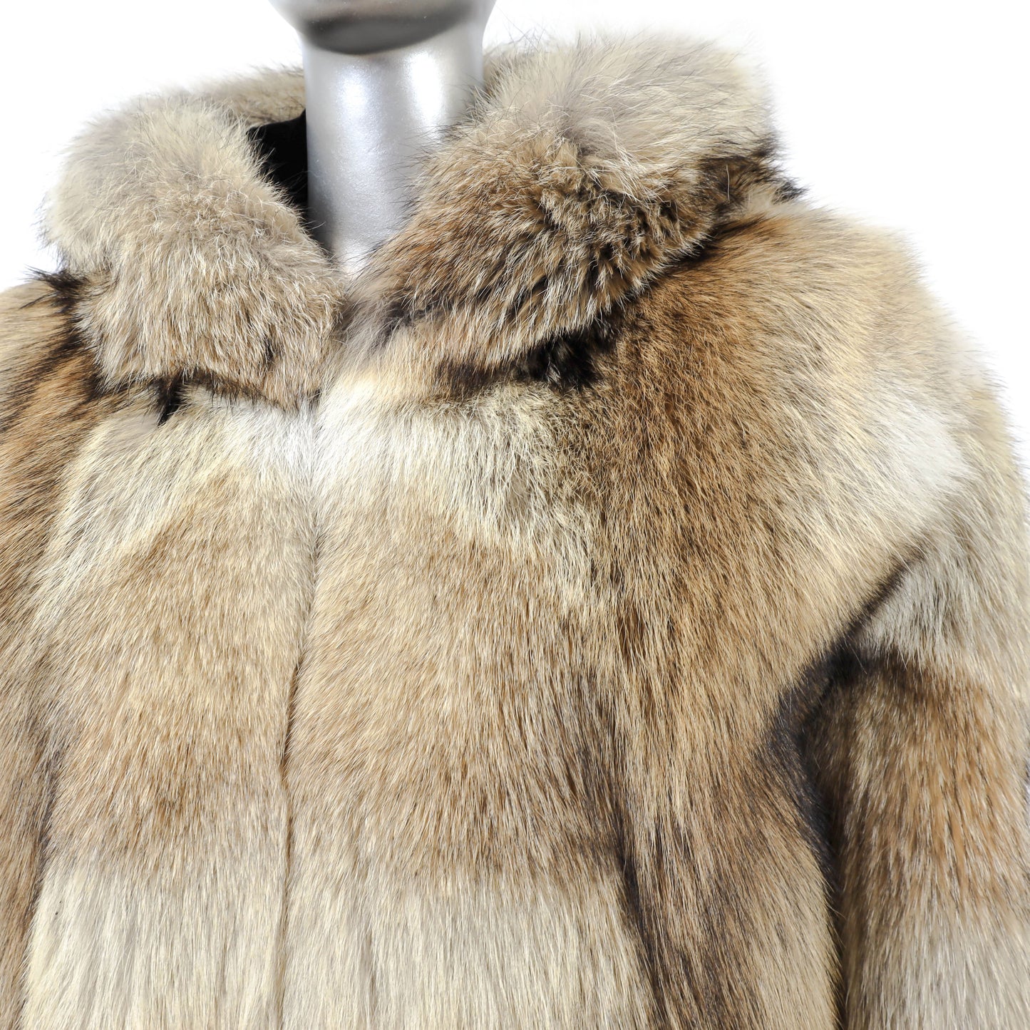 Men's Hooded Coyote Jacket- Size XL