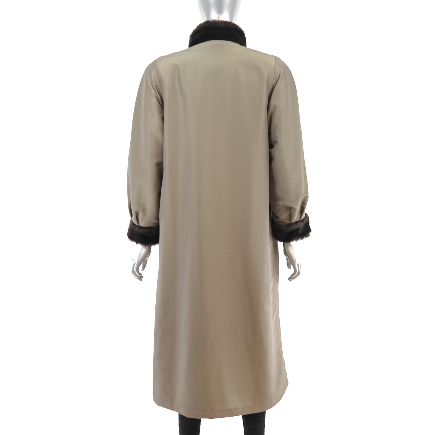 Faux Reversible Coat- Size M