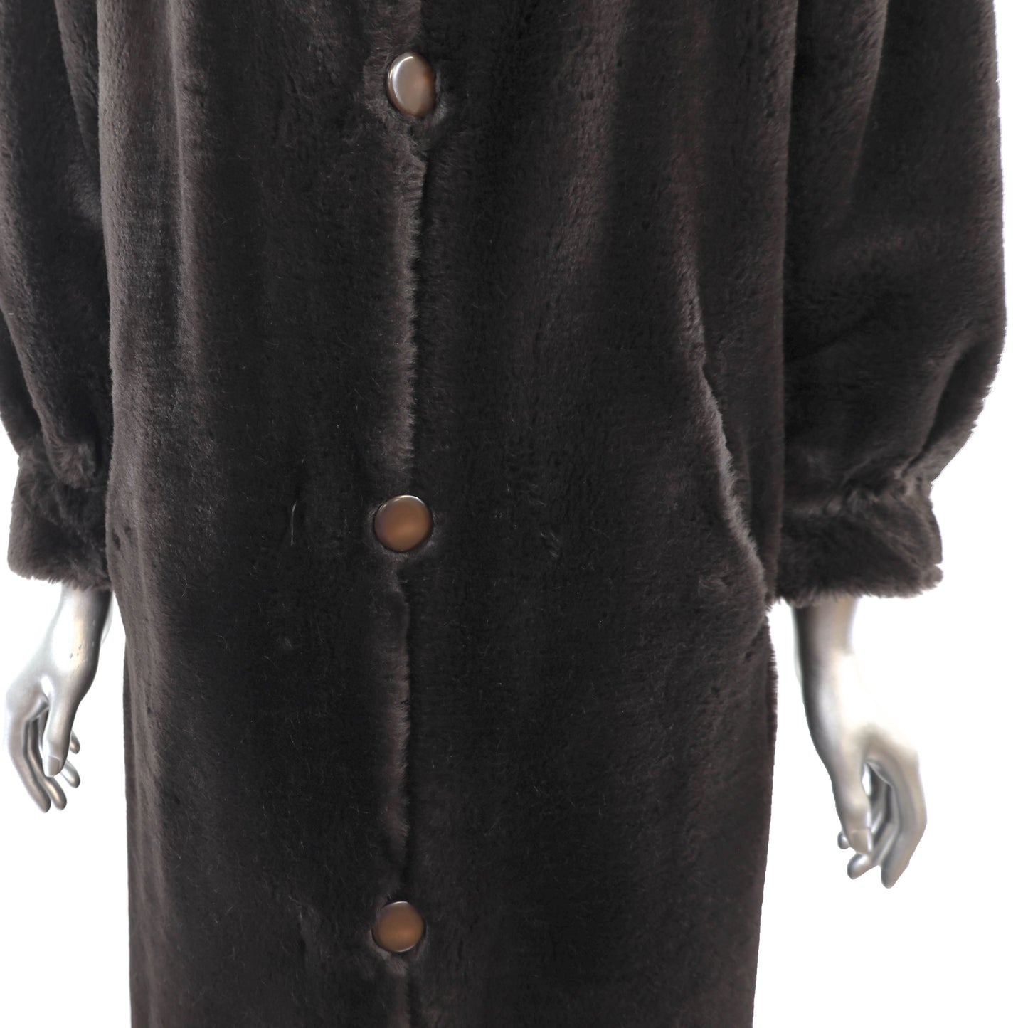 Faux Reversible Coat- Size M