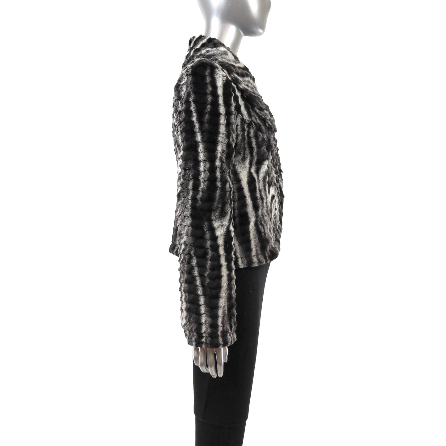 Faux Fur Jacket- Size S