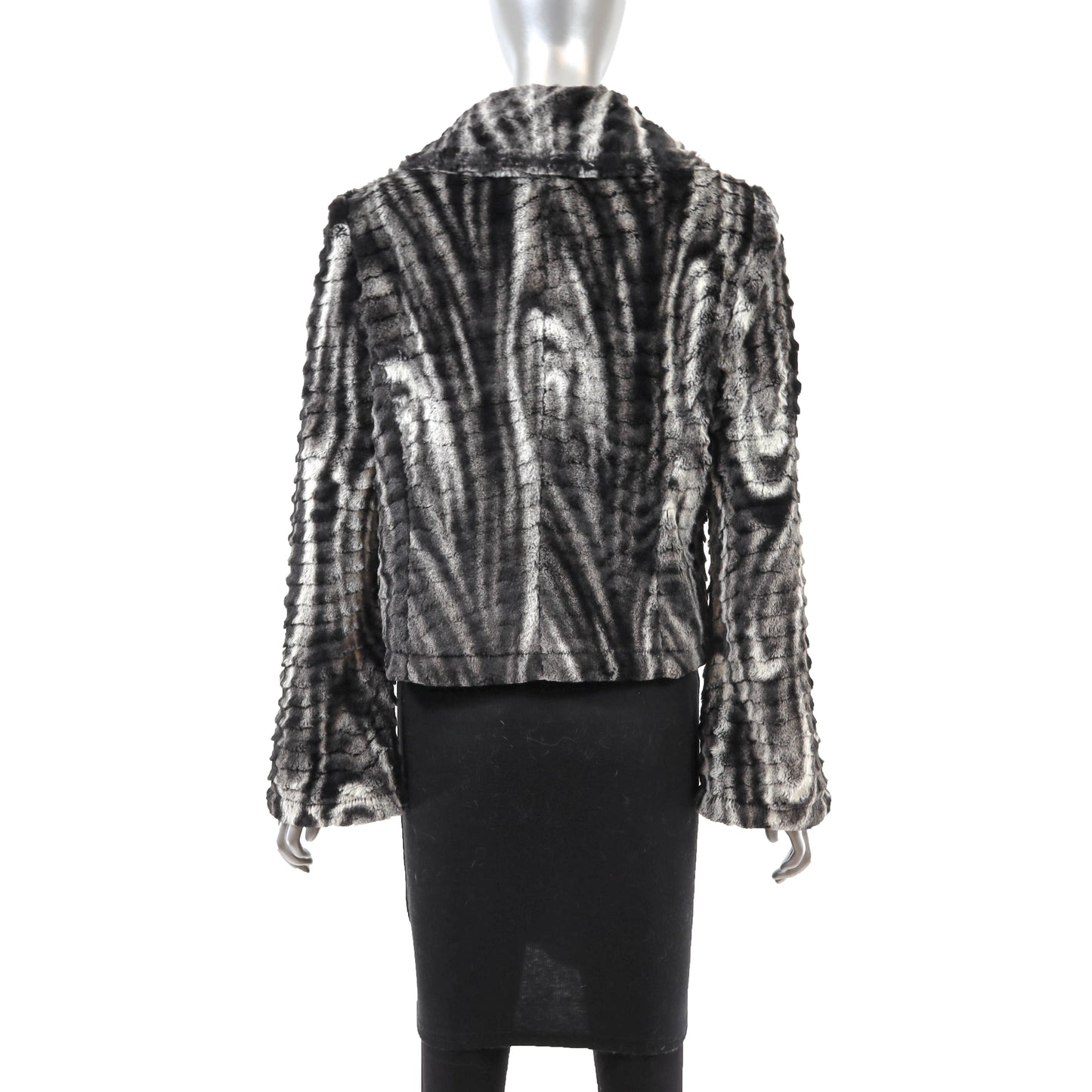 Faux Fur Jacket- Size S