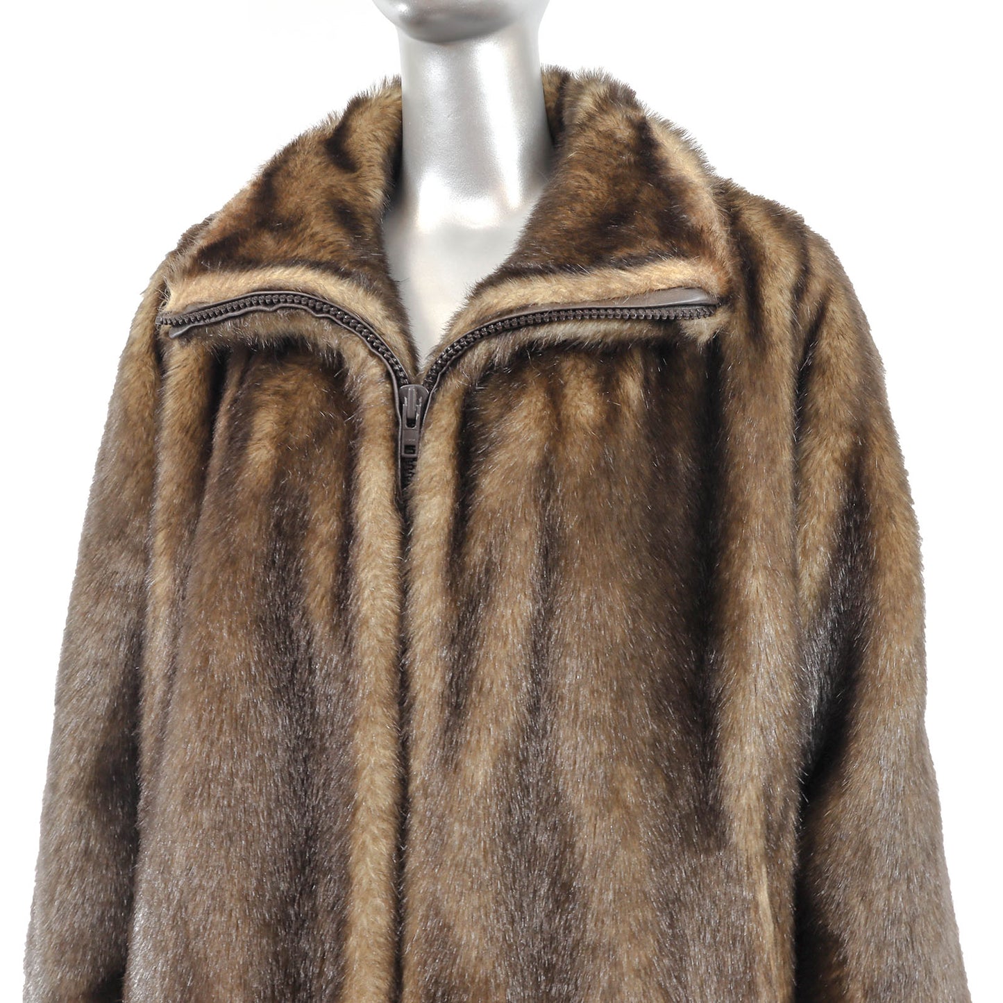 Faux Fur Jacket- Size XS