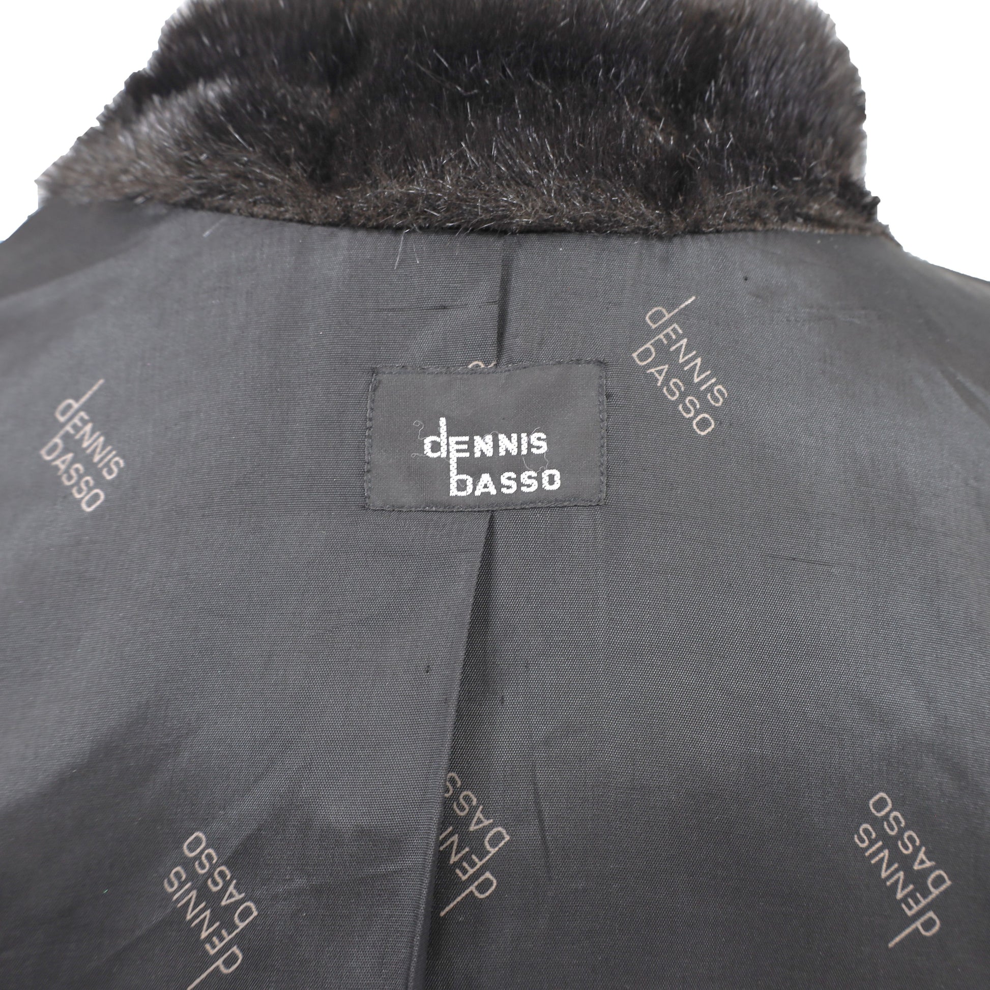 Dennis Basso Faux Fur Jacket- Size XXL – VintageFurs