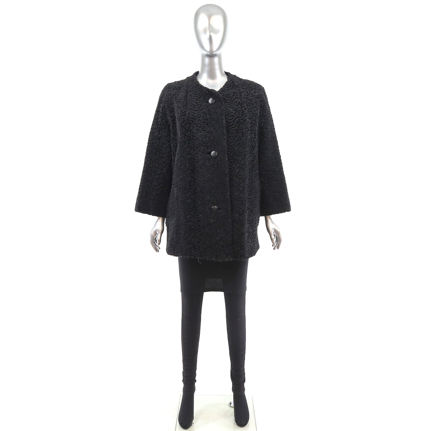 Faux Lamb Jacket- Size M