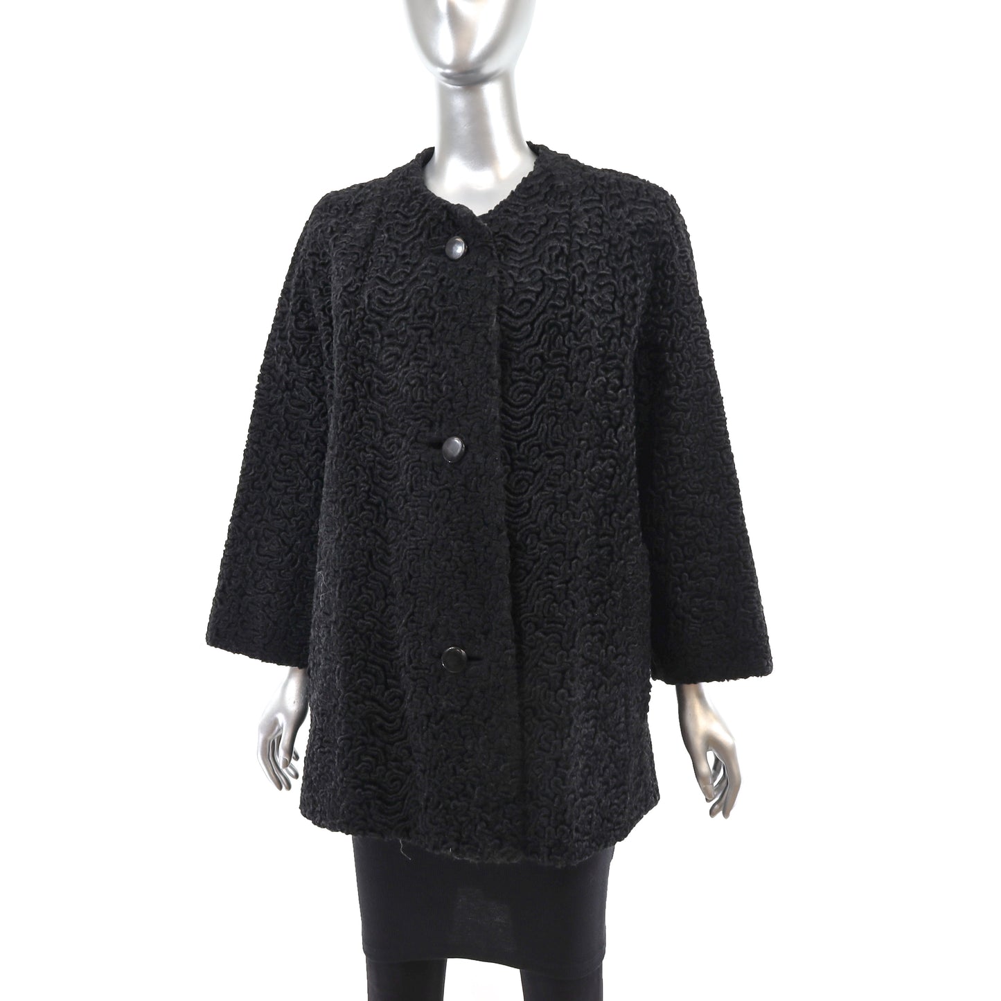 Faux Lamb Jacket- Size M