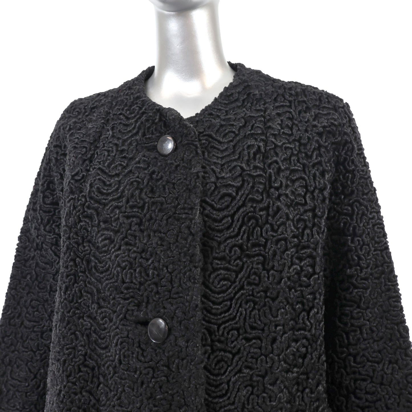 Faux Lamb Jacket- Size M