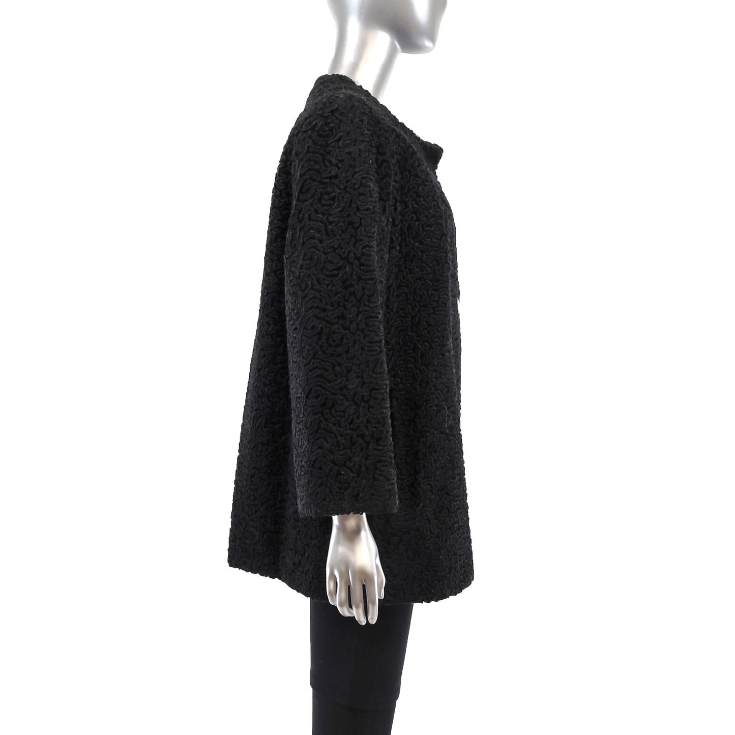 Faux Lamb Jacket- Size M