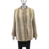 Faux Fur Jacket with Knitted Sleeves- Size XL
