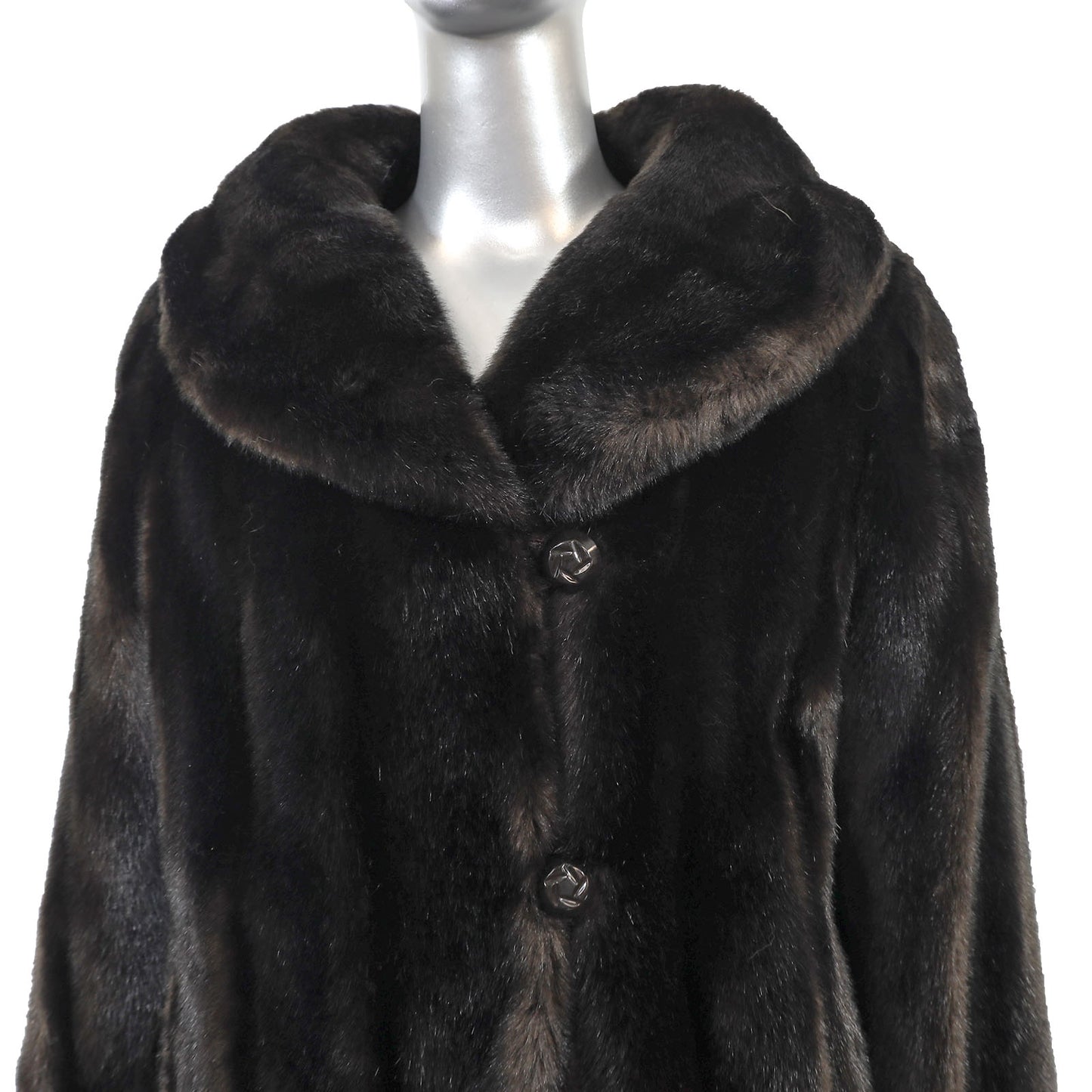 Faux Fur Jacket- Size L