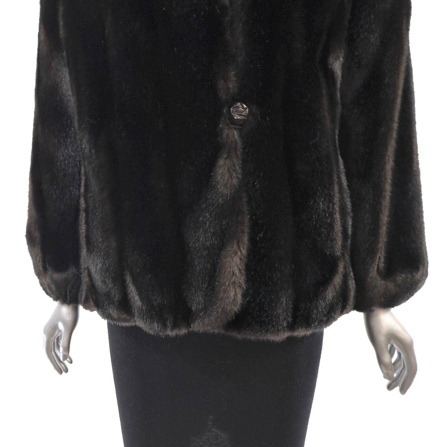 Faux Fur Jacket- Size L