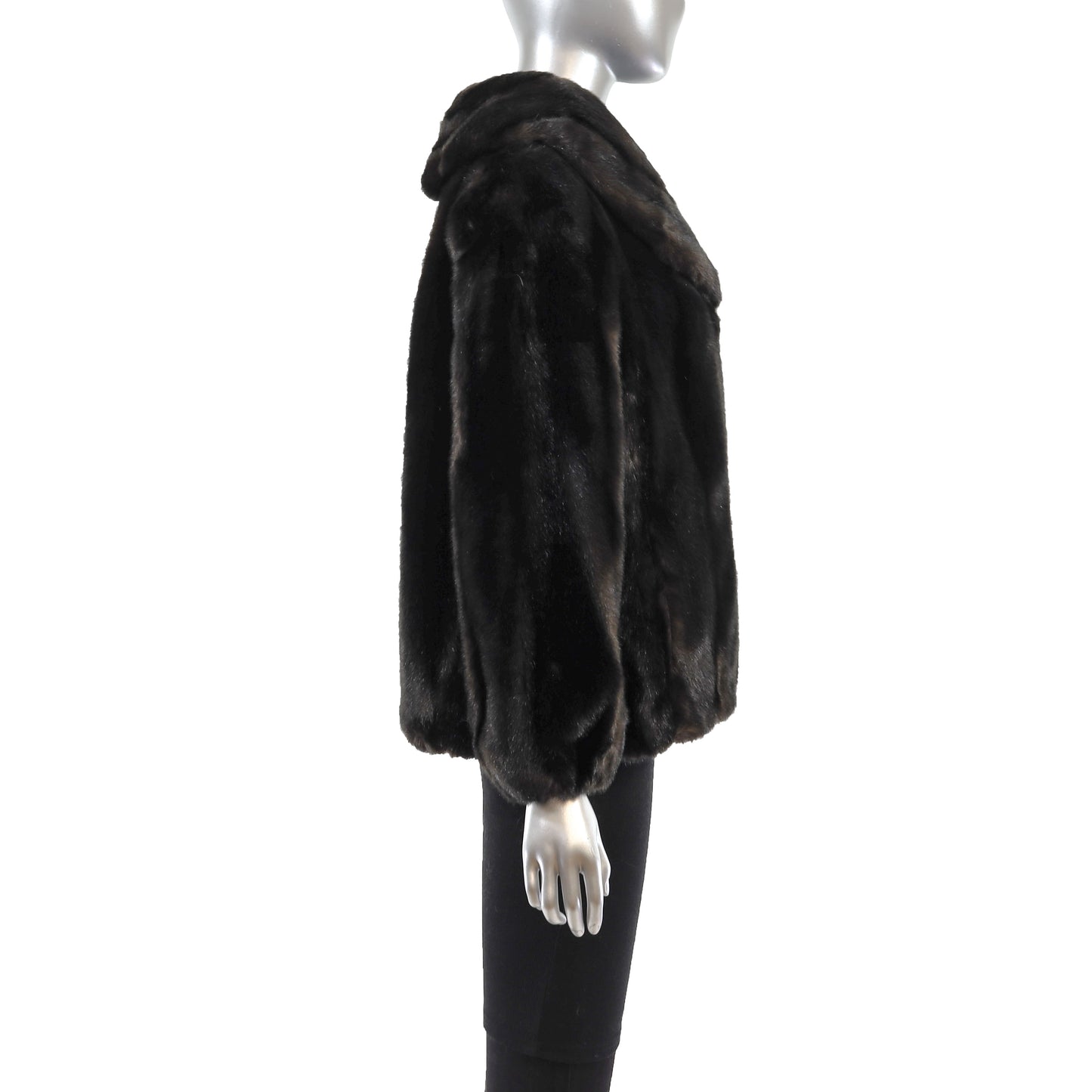 Faux Fur Jacket- Size L