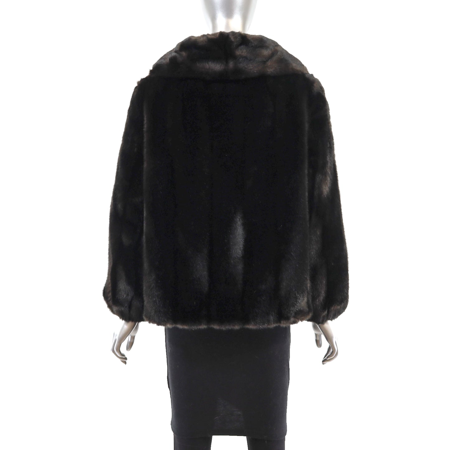 Faux Fur Jacket- Size L