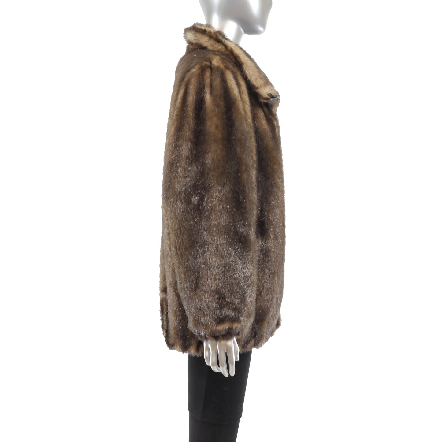 Faux Fur Jacket- Size XS