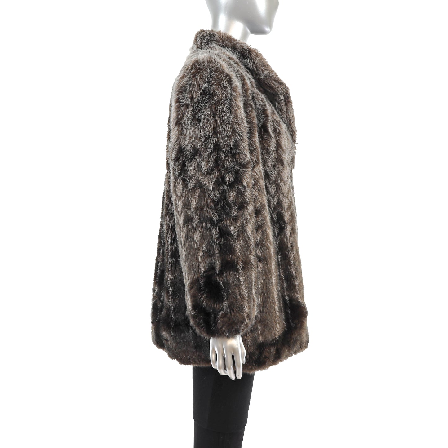 Faux Fur Jacket- Size M