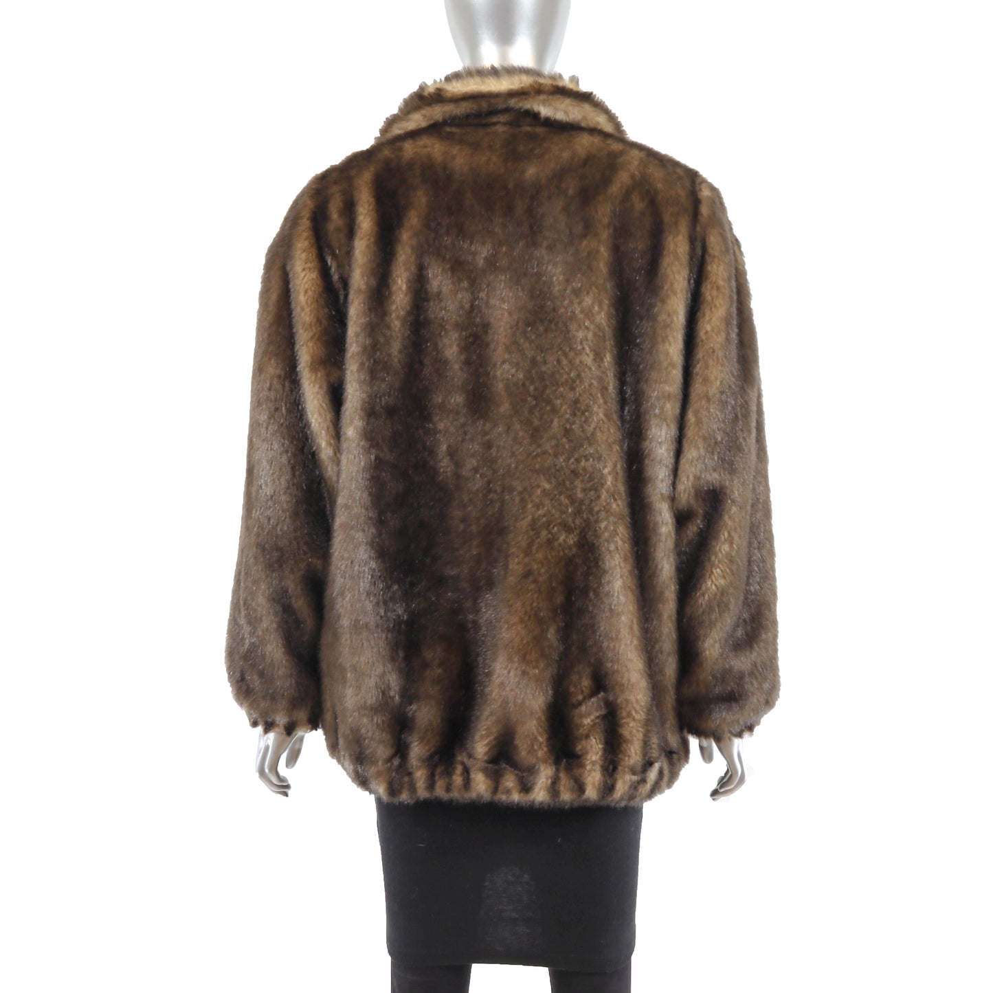 Faux Fur Jacket- Size XS