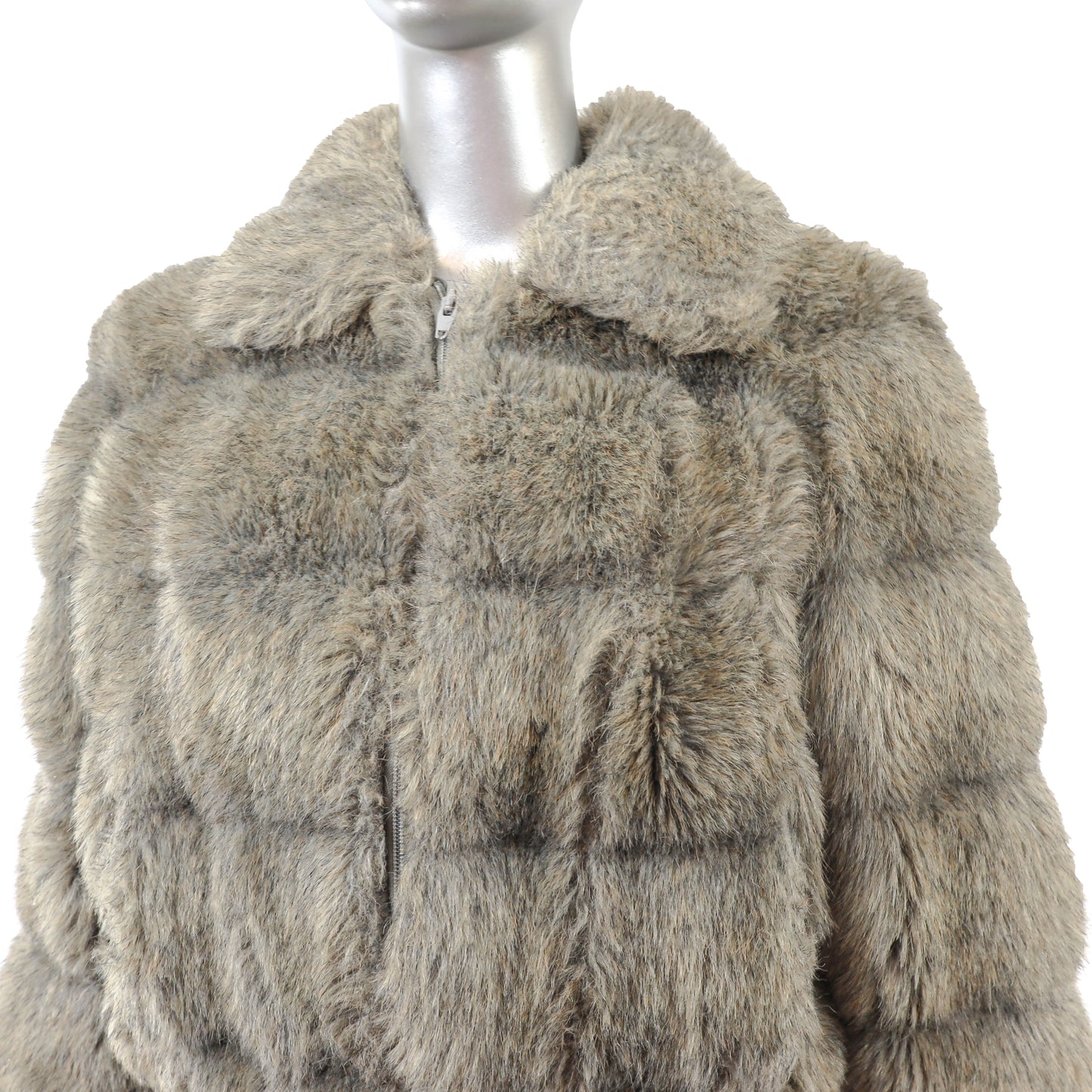 Faux Fur Jacket- Size XS