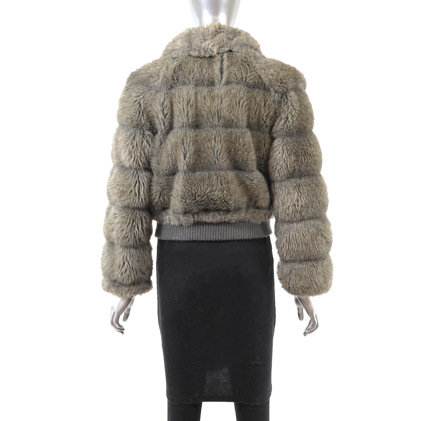 Faux Fur Jacket- Size XS