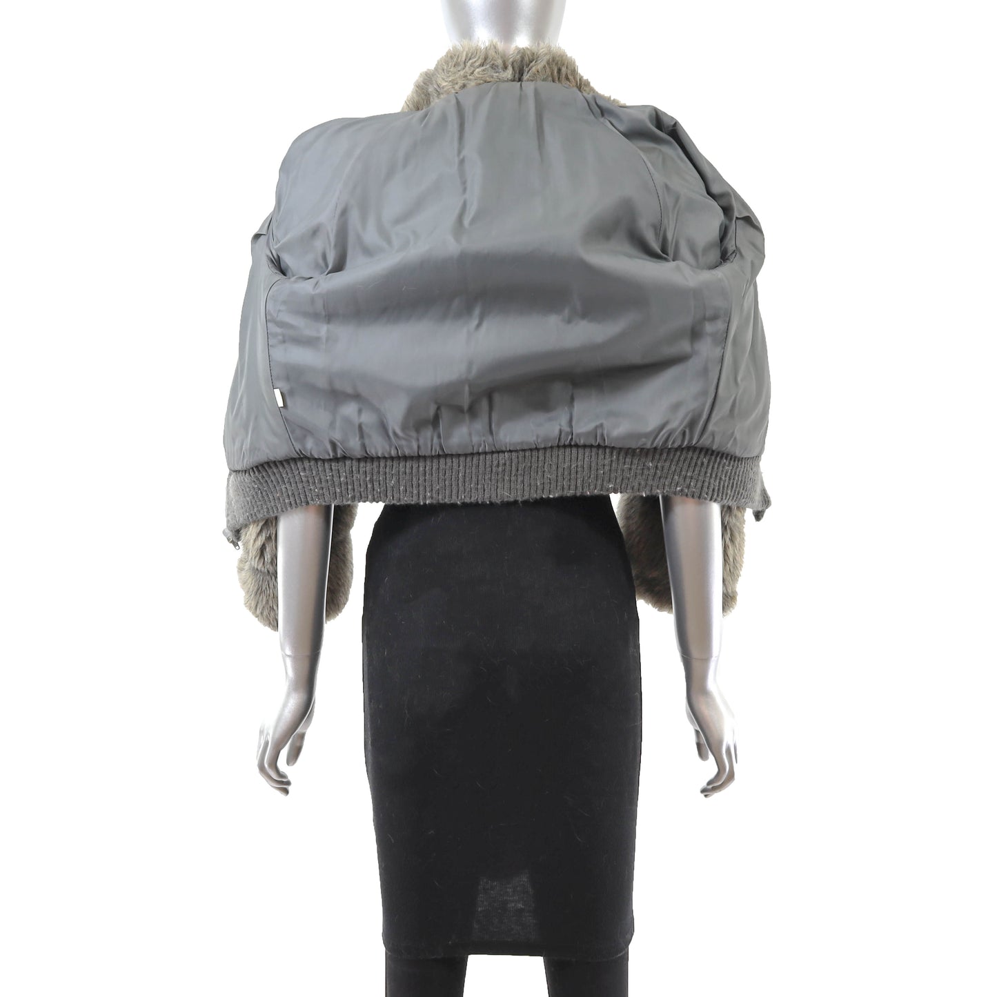 Faux Fur Jacket- Size XS
